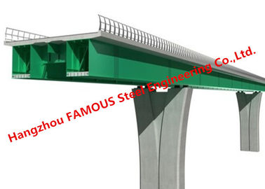 Cina Q460 Struktural Modular Steel Box Girder Bridge Dengan Instalasi Cepat pemasok