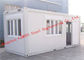 20 Ft Rumah Mewah Modern Prefab Container Yang Dihiasi Set Lengkap pemasok