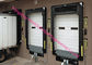 PVC Fabric Loading Dock Sectional Seal Mengangkat Pintu Garasi Industri Dengan Operasi Jarak Jauh pemasok